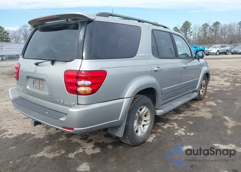 2004 Toyota Sequoia Limited V8 z USA, uszkodzony, nr VIN 5TDBT48A24S212258